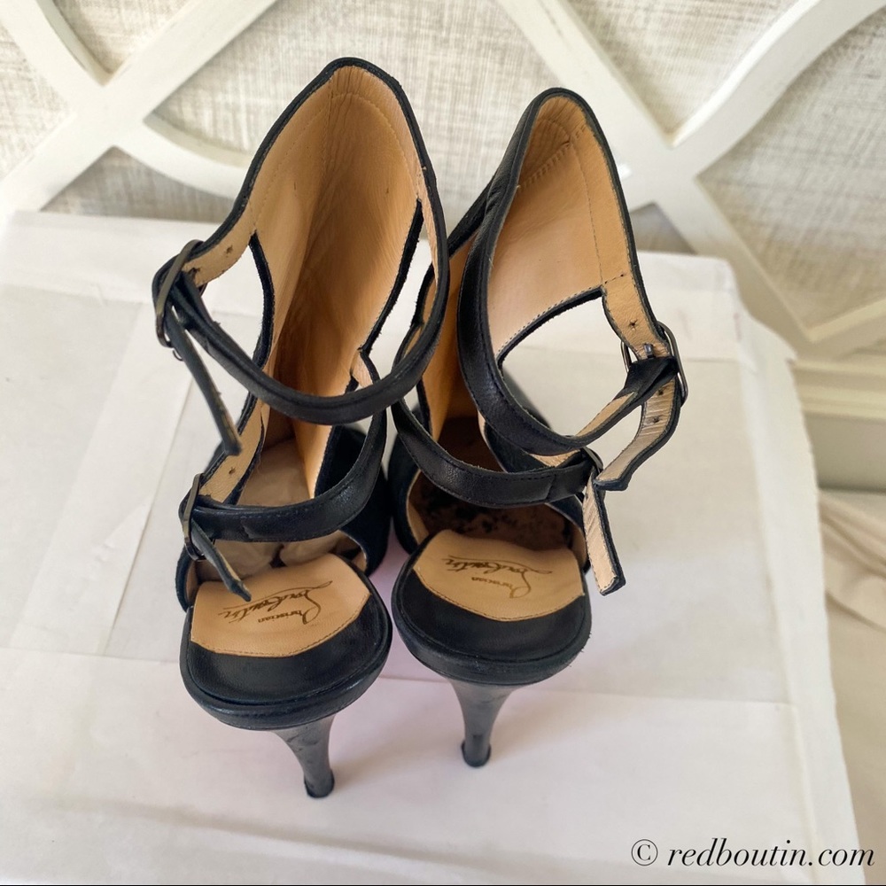 ❣️SOLD Louboutin Lynn 120 backless ankle boots - Picture 5 of 8